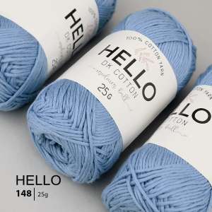 Пряжа HELLO Cotton 148 (25 грам)